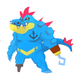 Illustration for article titled Fabled Feraligatr - Pokemon One a Day, Series 2!